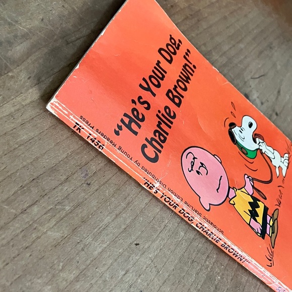 "He's Your Dog, Charlie Brown!" Book vintage 1973 softcover comic book - Picture 12 of 16